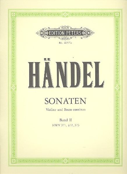 Händel G: Sonaten